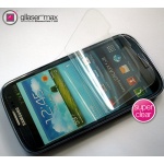 Folia Ochronna Gllaser MAX SuperClear + Gllaser CARBON Skin 3D do Samsung Galaxy Core Plus SM-G350